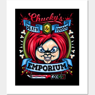 Chucky's Death and Voodoo Emporium Posters and Art